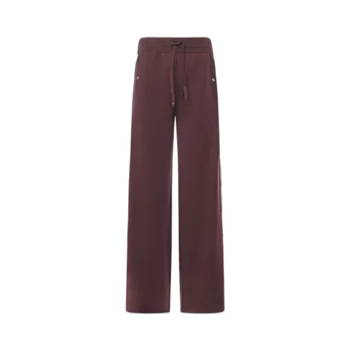 Pinko Stripe-Detailed Drawstring Trousers