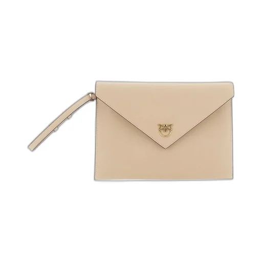 Pinko Love Birds Envelope Flap Clutch Bag