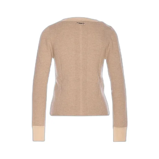 Pinko V-Neck Button-Up Cardigan