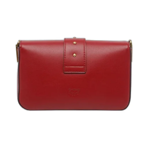 Pinko Mini Love Slouchy Shoulder Bag