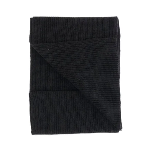 Pinko Logo Patch Knitted Scarf