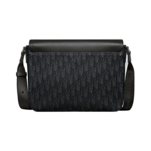 Medium Saddle Messenger Bag With Flap