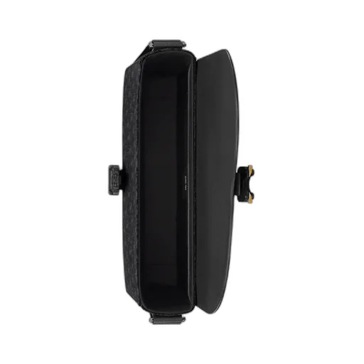 Medium Saddle Messenger Bag With Flap