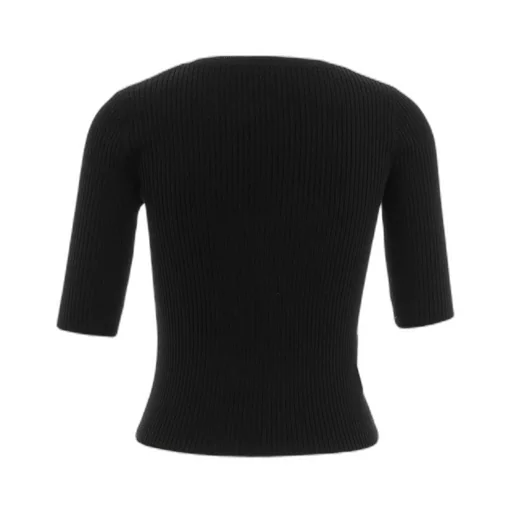 Pinko Logo Detailed Cropped Jumper