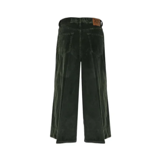 Pinko Logo-Plaque Corduroy Trousers