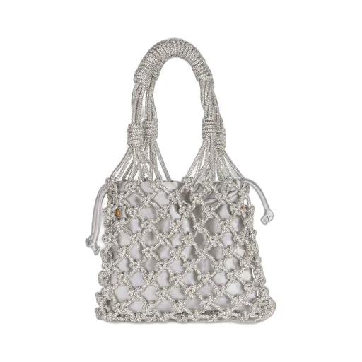 Pinko Micro Rhinestones Embellished Small Shoulder Bag