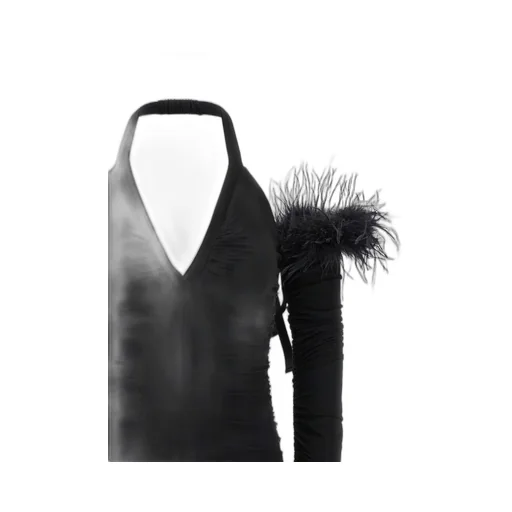 Pinko Feather Derailed Bodysuit