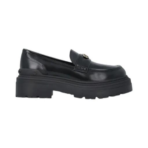 Pinko Logo-Plaque Slip-On Loafers