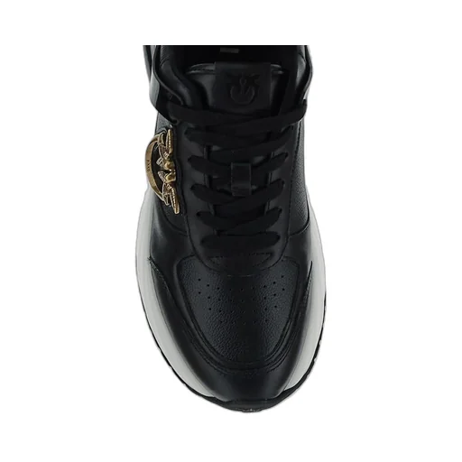 Pinko Logo Plaque Round Toe Sneakers
