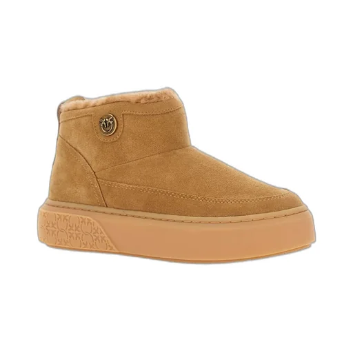 Pinko Round-Toe Slip-On Boots