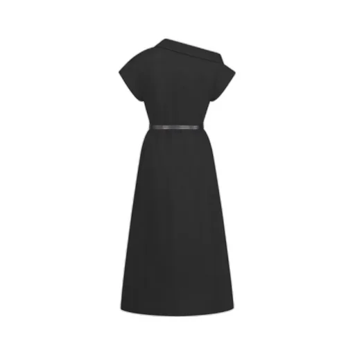 Mid-Length Asymmetric Dress
