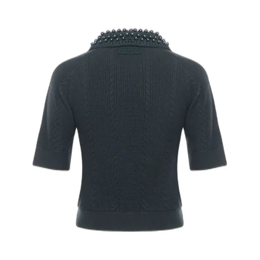 Pinko Embellished Polo Sweater