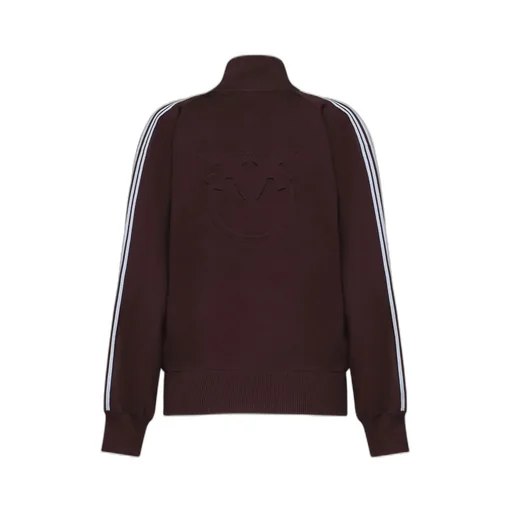 Pinko Love Birds Logo Zipped Sweatshirt