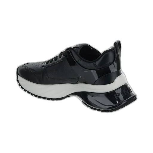 Pinko Logo Plaque Round Toe Sneakers