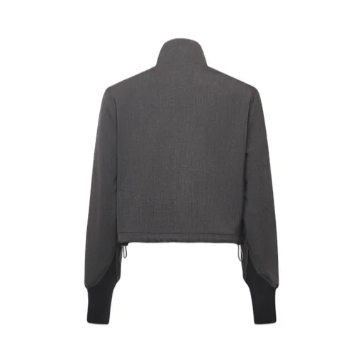 Pinko Slim-Fit Drawstring Cropped Jacket
