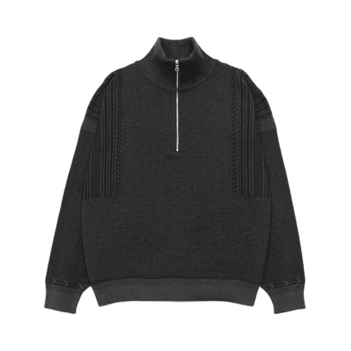 Fuyushigure Half Zip Knit