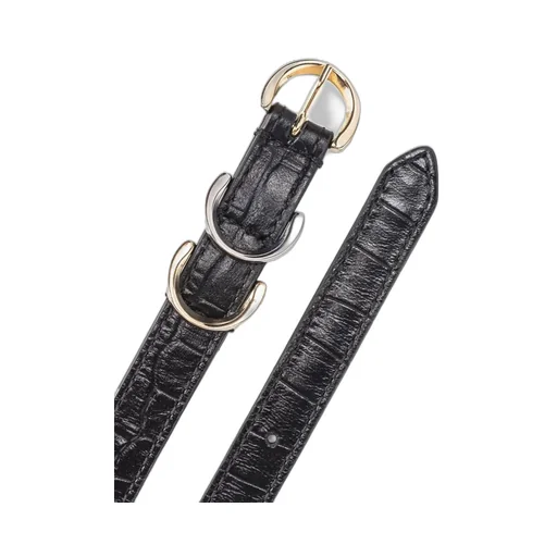 Pinko Logo Plaque Buckled Belt