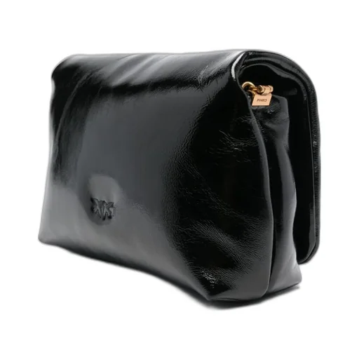 Pinko Love Click Puff Foldover Top Crossbody Bag