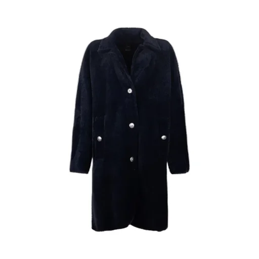 Pinko Button-Up Belted Coat