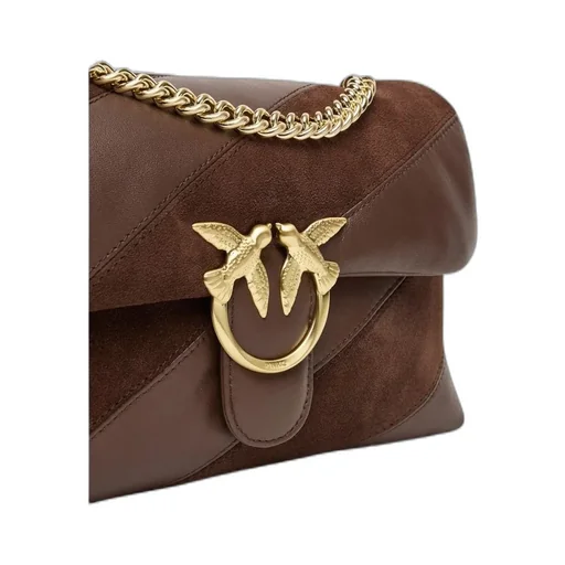 Pinko Love Puff Panelled Shoulder Bag