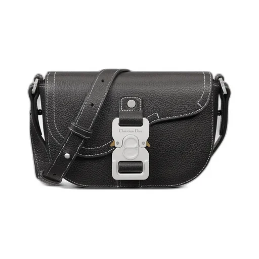 Mini Saddle Messenger Bag With Flap