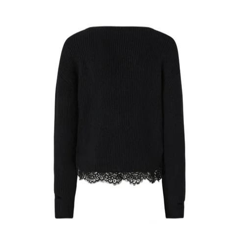 Pinko Lace Hem Cut-Out Jumper