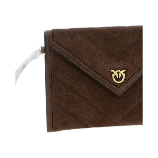 Pinko Magnetic Fastened Quilted Clutch Bag