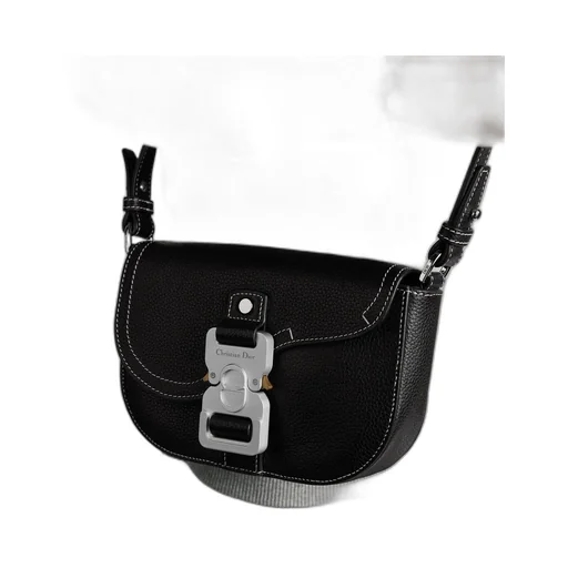 Mini Saddle Messenger Bag With Flap