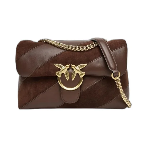 Pinko Love Puff Panelled Shoulder Bag