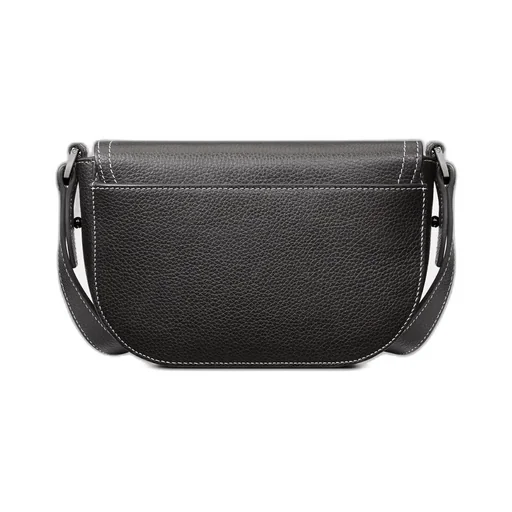 Mini Saddle Messenger Bag With Flap