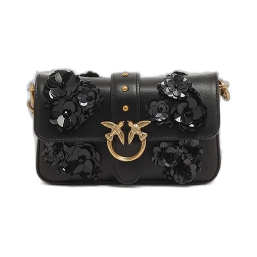 Pinko Baby Love Bag Slouchy Shoulder Bag
