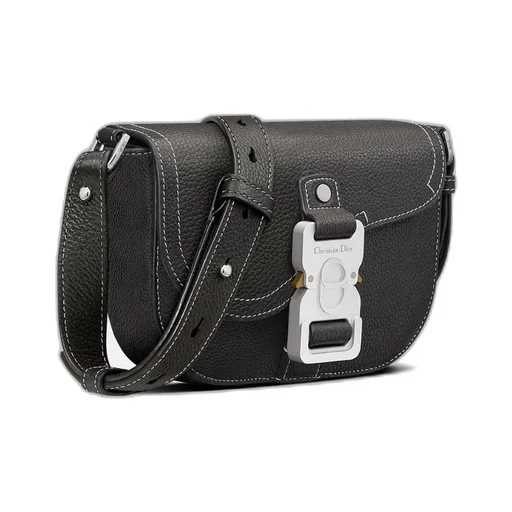 Mini Saddle Messenger Bag With Flap