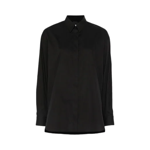 Pinko Bridport Curved Hem Long Sleeved Shirt