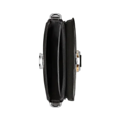 Mini Saddle Messenger Bag With Flap