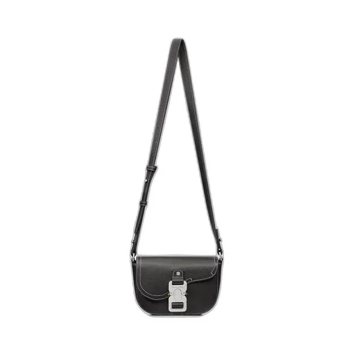 Mini Saddle Messenger Bag With Flap