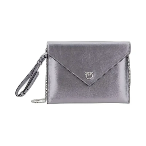 Pinko Small Chain Flap Clutch Bag