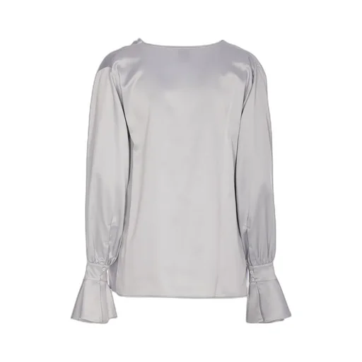 Pinko Long-Sleeved Satin Shirt
