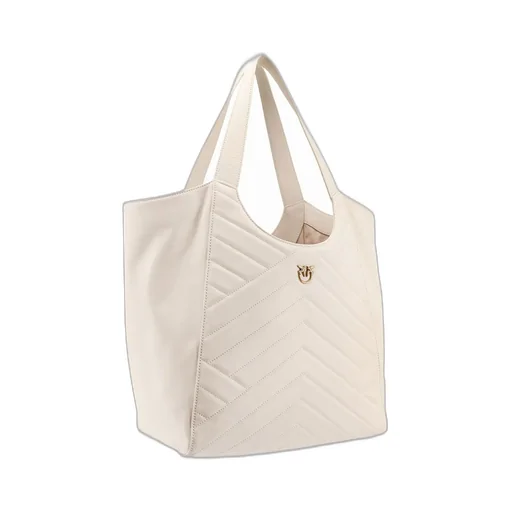 Pinko Love Birds Plaque Top Handle Bag