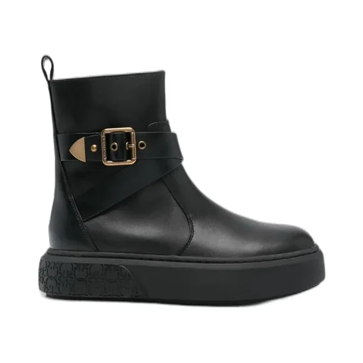 Pinko Yoko Round Toe Boots