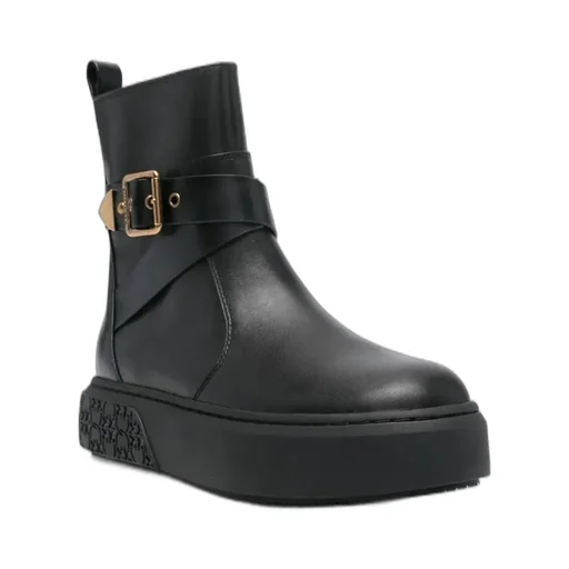 Pinko Yoko Round Toe Boots