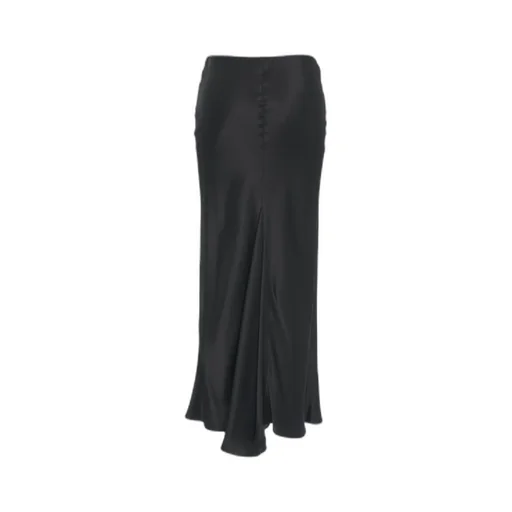 Pinko Long Satin Skirt