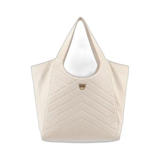 Pinko Love Birds Plaque Top Handle Bag