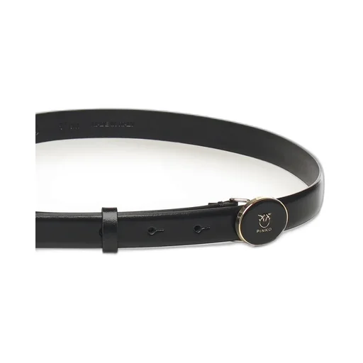 Pinko Love Birds Logo Buckle Belt