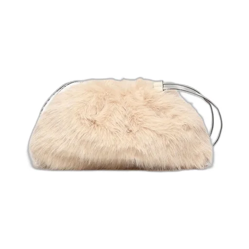 Pinko Drawstring Maxi Clutch Bag