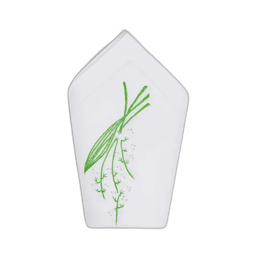 Embroidered Placemat And Napkin Set