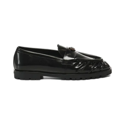 Pinko Logo Plaque Flat Shoes