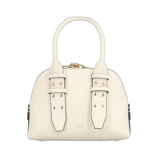 Pinko Logo Plaque Zip-Up Bag
