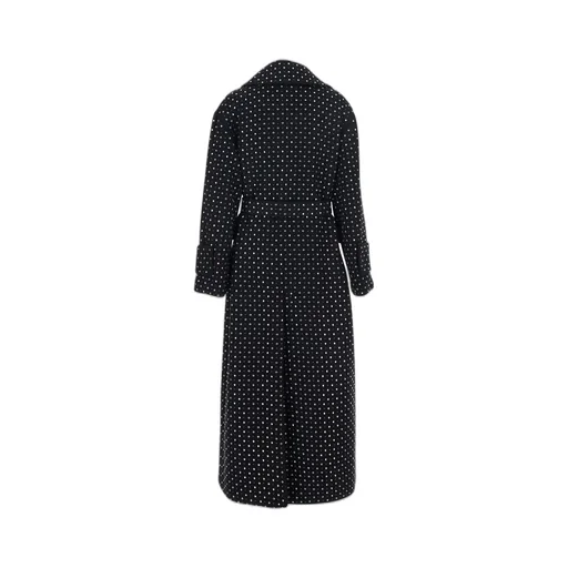 Pinko Embellished Belted Coat