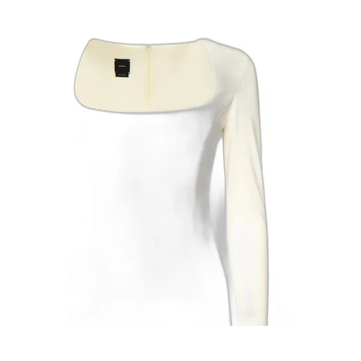 Pinko Square-Neck Long-Sleeved Dress