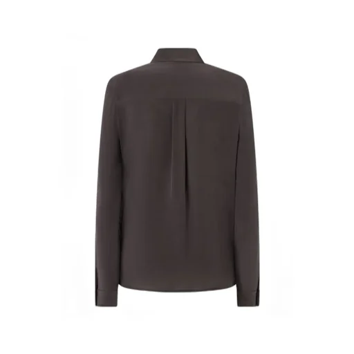 Pinko Button Down Long Sleeved Satin Shirt
